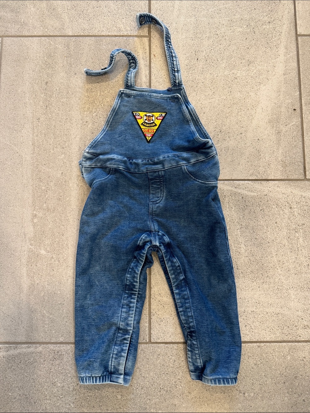 Guess - Baby Denim Overalls, Sz 18 Mnths